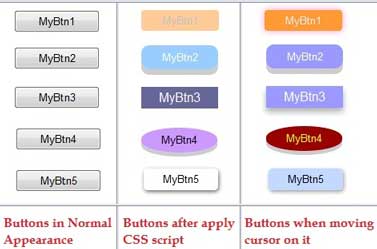 Button's Style with CSS in ASP.net