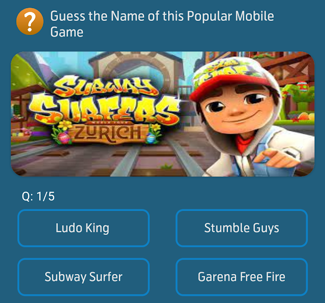 Guess the Name of this Popular Mobile Game