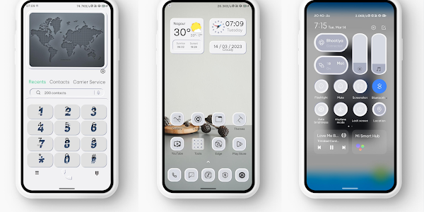 Grey Neomorphism | Awesome Theme MIUI 12.5 And MIUI 13 Based On Grey Colour