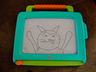 Aria's drawing of a cat