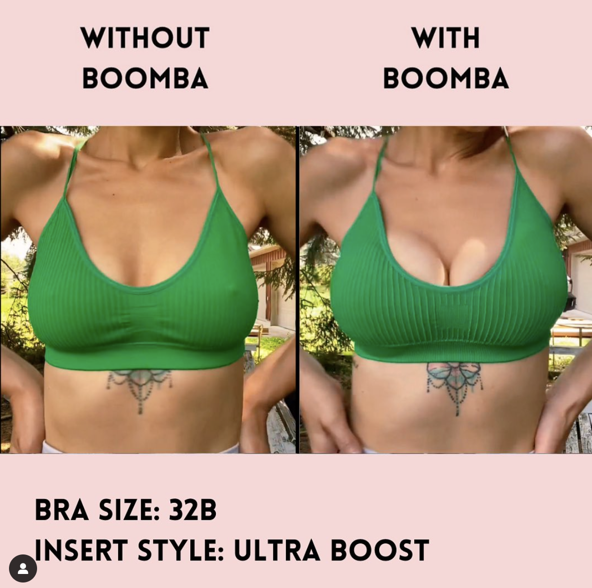 Boomba adhesive bra