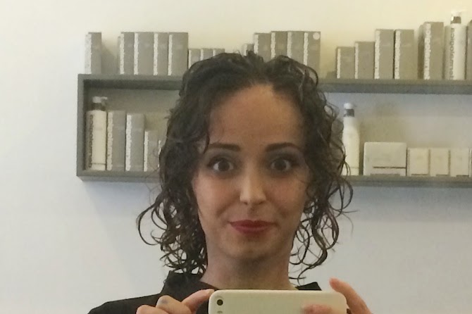 Volumising perm at Karine Jackson's London Salon