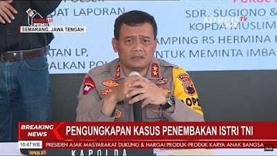 Polisi Cium Dugaan Anggota TNI di Semarang Kirim Santet Demi Celakai Istri