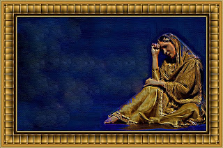 Sad Girl Frame For Urdu 2 Line Sad Poetry