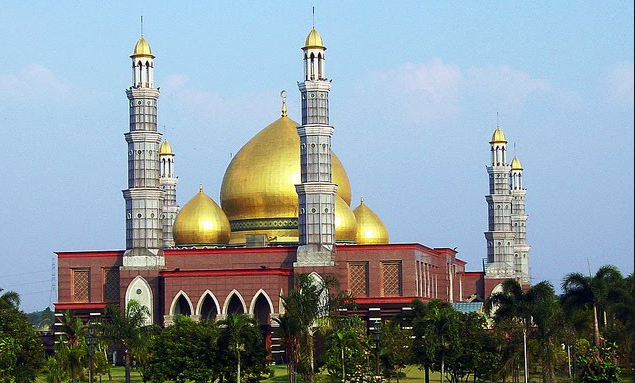 53 Contoh Gambar Kubah Masjid  Mushola  Minimalis Terbaru 