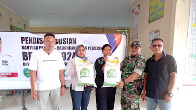 Serka Nurwanto Monitoring Penyaluran bantuan cadangan beras pemerintah Thp 2 Bulan Februari thn 2024