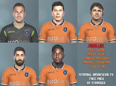 PES 2019 Facepack İstanbul Başakşehir F.K. by Stranger