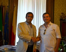 luigi de magistris and jerry de concilio to improve cycling in napoli 