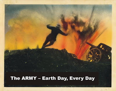 earth day posters by children. own army Earth Day poster.