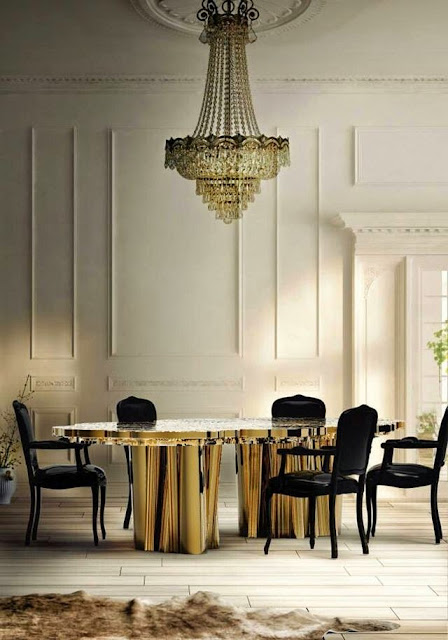 traditionally decorated white paneled dining room crystal chandelier