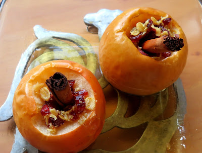 Maple & Cranberry Baked Apples