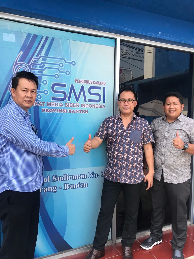 Ketum SMSI Pusat Kunjungi Kantor SMSI Banten SBNews Informasi