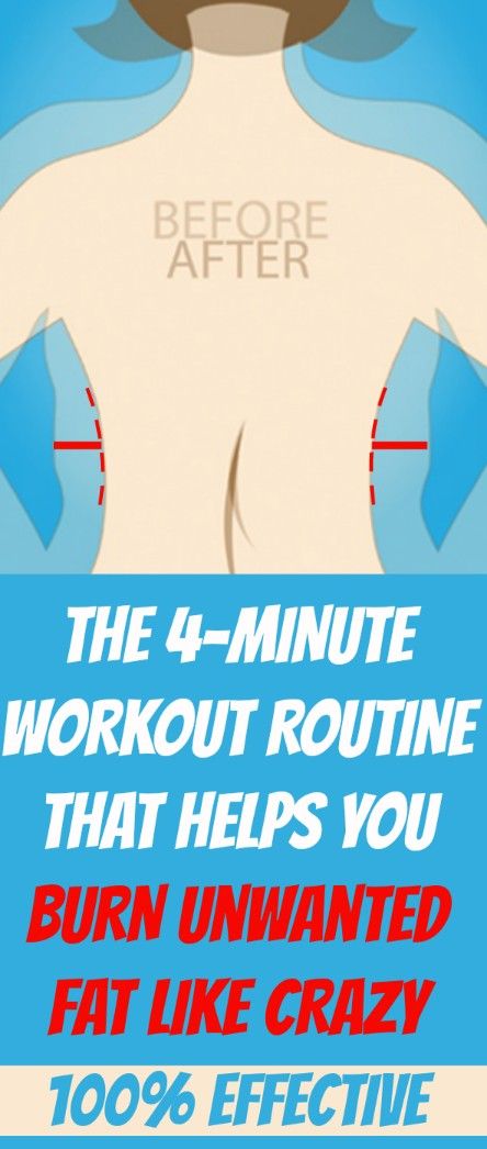 THE 4-MINUTE WORKOUT ROUTINE THAT HELPS YOU BURN FAT LIKE CRAZY - HEALTH CAPLET