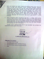 Surat Pengunduran diri AE Manurung dari LMP-Agustus 2011