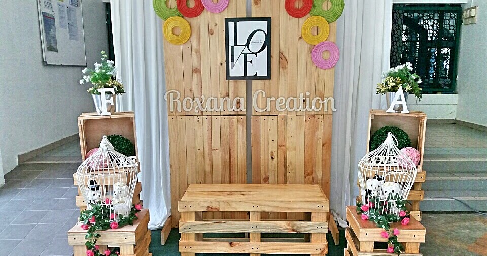 Roxana Creation Butik Pengantin Shah Alam Pelamin Kayu 