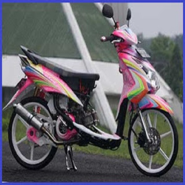  Modifikasi  Mio  Soul Warna  Pink  Modifikasi  Motor Kawasaki 