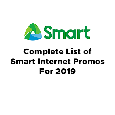 Complete List of Smart Internet Promos For 2019
