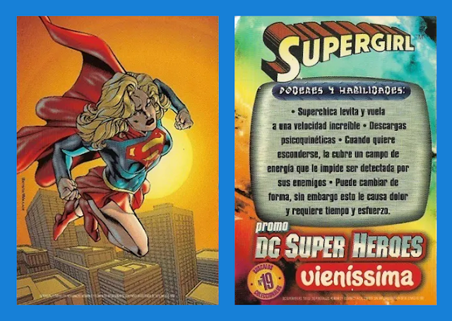 1997 Vienissima - DC Super Heroes Promo - 19 - Supergirl