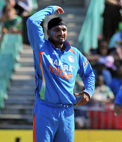 Harbhajan Singh watching