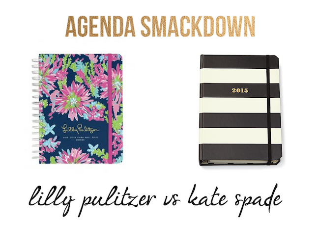 Agenda Smackdown: Lilly Pulitzer vs. Kate Spade