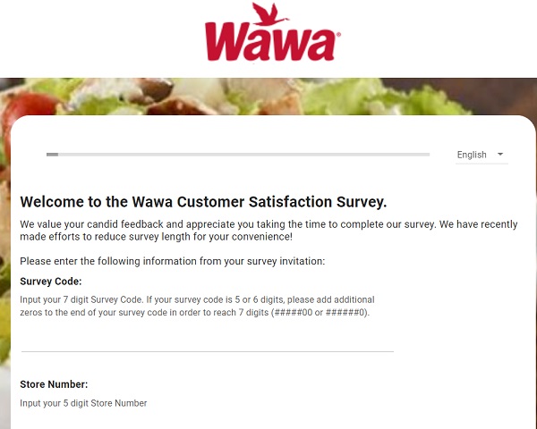 Wawa Customer Satisfaction Survey Sweepstakes