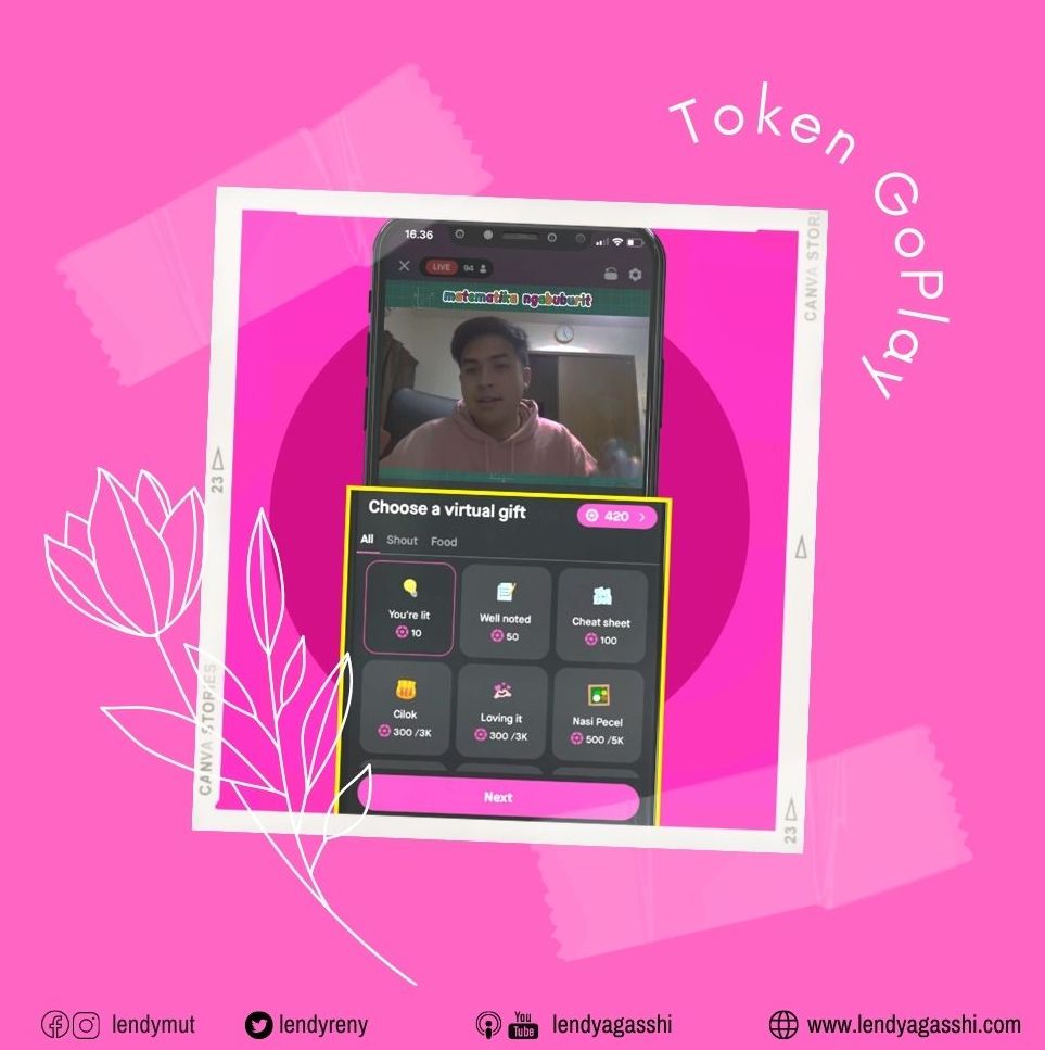 Cara topup Token GoPlay