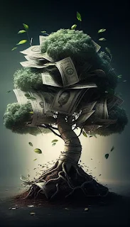 Money tree phone wallpaper