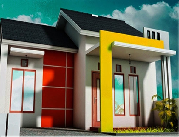  55 Warna  Cat  Dinding Luar Rumah  yang  Cerah  TERBARU 2019