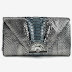 Judith Leiber Bix Ombre Python Handbag in Blue/Gray