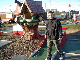 Arnold Palmer Crazy Golf course at Starr Gate in Blackpool