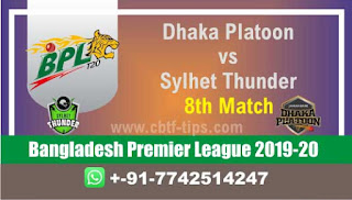 Dhaka vs Sylhet BPL T20 8th Match Prediction Today Reports | CBTF