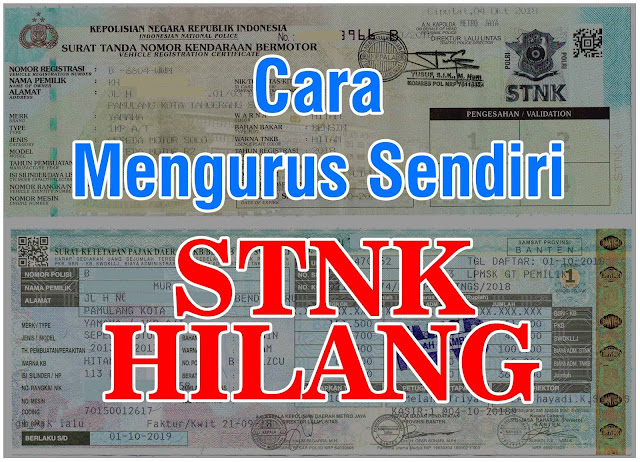 cara mengurus sendiri stnk hilang mudah