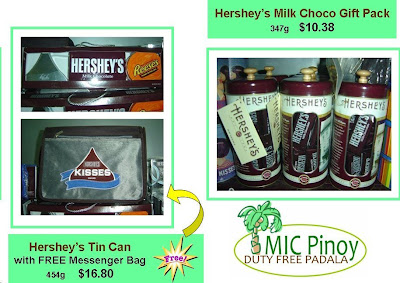 Hershey's Milk Choco Gift Pack and Hershey's Tin Can