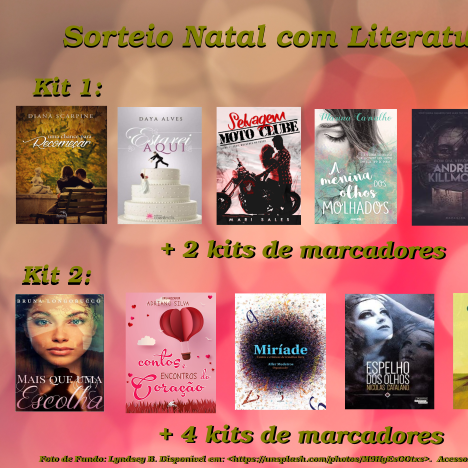 [Promoção] Sorteio Natal com Literatura Nacional