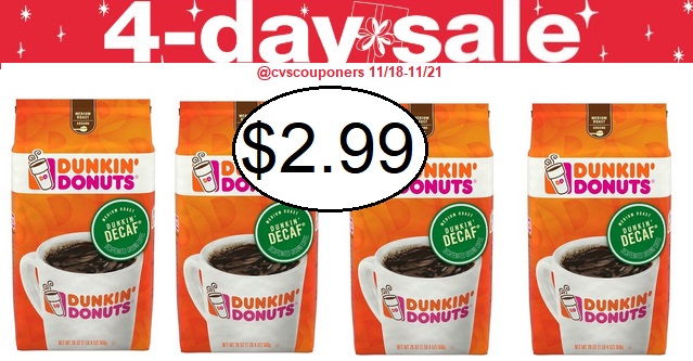 http://www.cvscouponers.com/2018/11/dunkin-donuts-coffee-cvs-deal-1118-1121.html