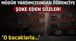 tarsusda okul müdüründen öğrenciye bacaklarla otobana çık sözü