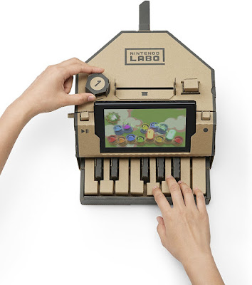 Nintendo Labo, Build It Yourself Your Switch Controllers From DIY Cardboard Toys