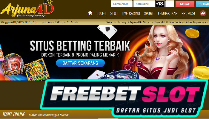 Daftar Situs Judi Arjuna4D Slot Online Terpercaya