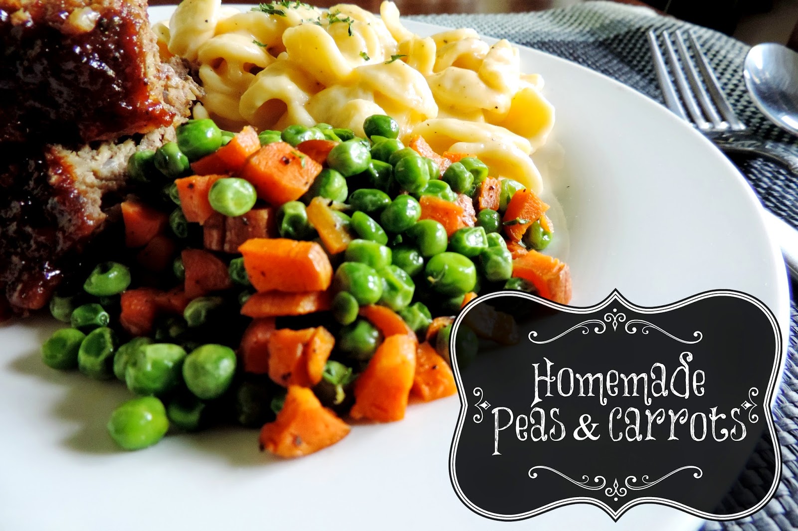 Homemade Peas and Carrots