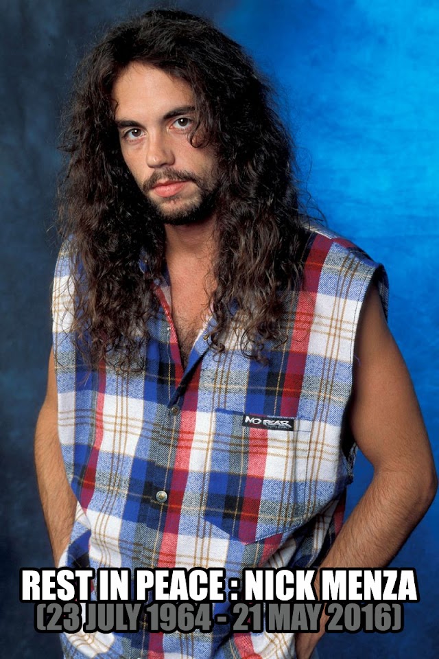 Terkuak Penyebab Sebenarnya Kematian Ex. MEGADETH Drummer, NICK MENZA