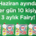 Her Gün 10 Kişiye Fairy Hediye