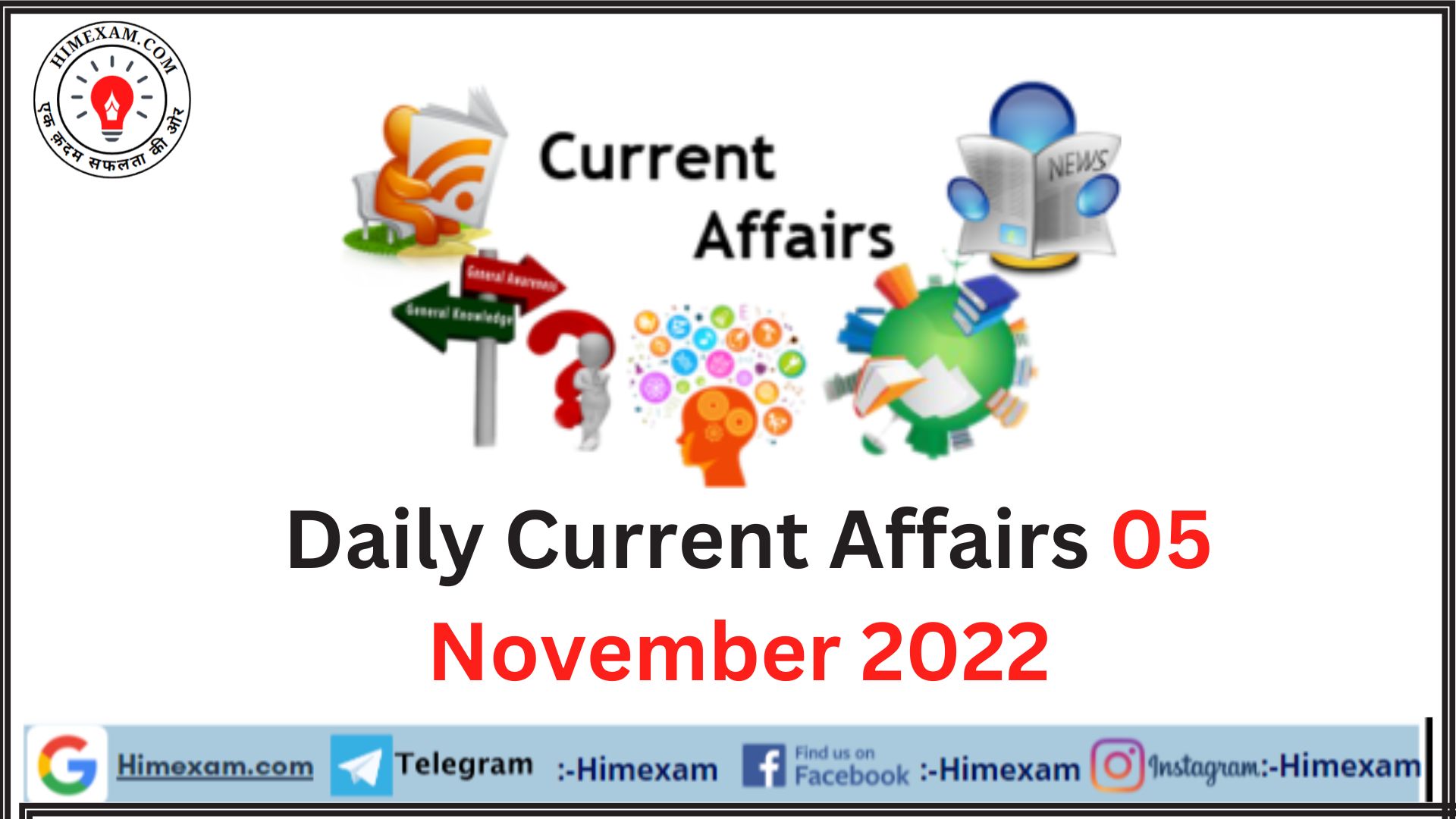 Daily Current Affairs 05 November 2022