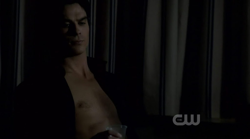 Ian Somerhalder Shirtless in The Vampire Diaries s3e19