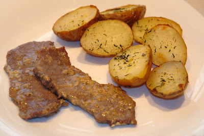 Steak szelet sült krumplival