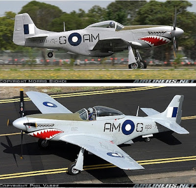 1/144 North American P-51 Mustang diecast metal aircraft miniature