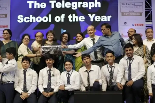 The Heritage School Kolkata Triumphs at The Telegraph School Awards 2024