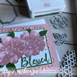 A Wild Rose for Kylie's International Blog Highlights - July 2019 | SUPPLIES - To A Wild Rose bundle by Stampin' Up!® | Nature's INKspirations by Angie McKenzie