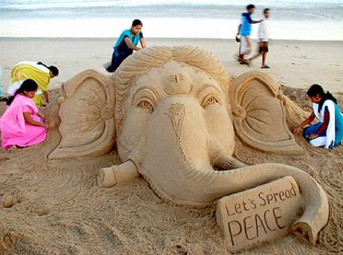 art in the expression of it through the medium of sand art in the expression of it through the medium of sand