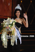 Kam-Kawintra Photijak crowned Miss Thailand Universe 2008