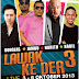 Lawak Ke Der 3 di Istana Budaya, 3 - 6 Oktober 2013